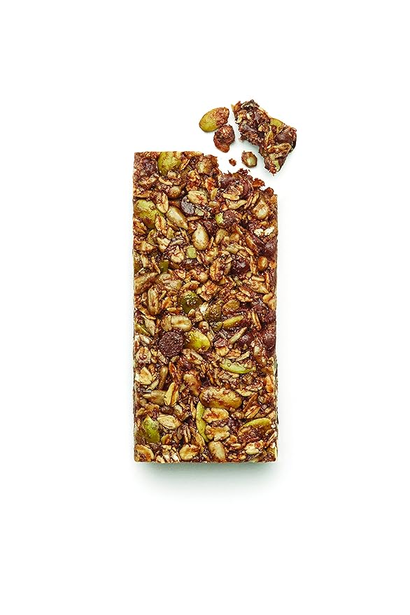 88 Acres Granola Bars | Double Dark Chocolate | Gluten Free, Nut-Free Oat and Seed Snack Bar | Vegan & Non GMO | 12 Pack