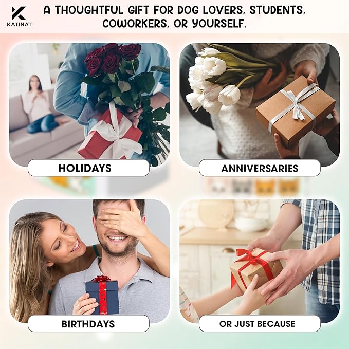 Positive Dachshund Jar β 60 Positive Affirmation Cards for Women, Mindfulness Cards, Stress Relief & Self Care Gifts for Women, Teen Girl, Birthday Gift for Her, Friendship Gift, Dachshund Gifts