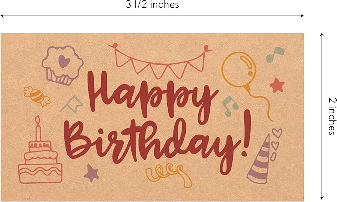 DIVERSEBEE 60 Pack Assorted Inspirational Kraft Cards - Motivational Kindness Mini Note Cards, Encouragement Affirmation Card Set, 60 Unique Motivational Quotes - Business Card Size (Kraft)