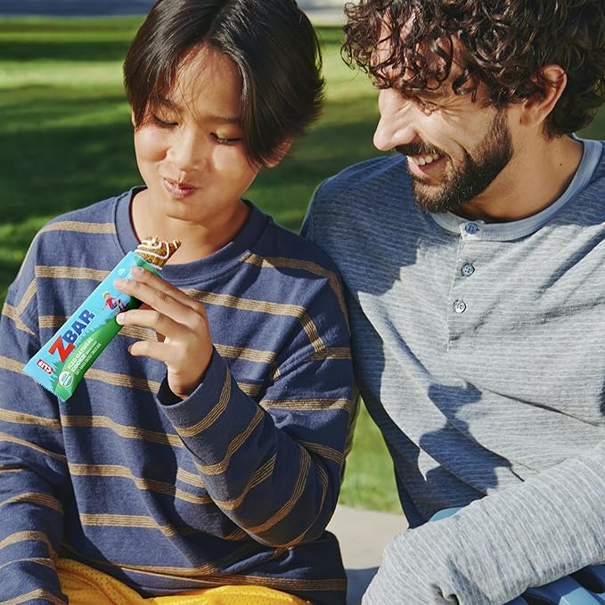 Zbar - Iced Oatmeal Cookie - Soft-Baked Energy Snack Bars - Non-GMO - 12g Whole Grains - USDA Organic Granola Bars (24 Pack)