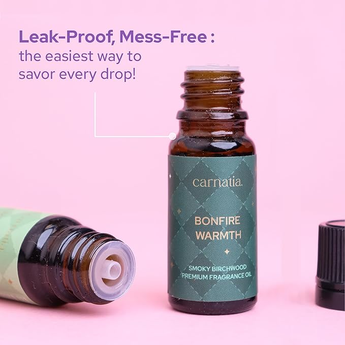 Carnatia Christmas Aroma Oil Set – 6 Cozy & Uplifting Scents for Diffusers, Relaxation & a Warm, Inviting Atmosphere | Festive Essential Oils for Home & Holiday Gifting!