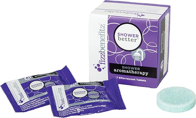 Aromatherapy Shower Bombs - Unwinding Steamer Tablets Release Scents in Warm Water - Bath Bomb for The Shower Creates a Soothing Vapor - Vaporizing Soothers