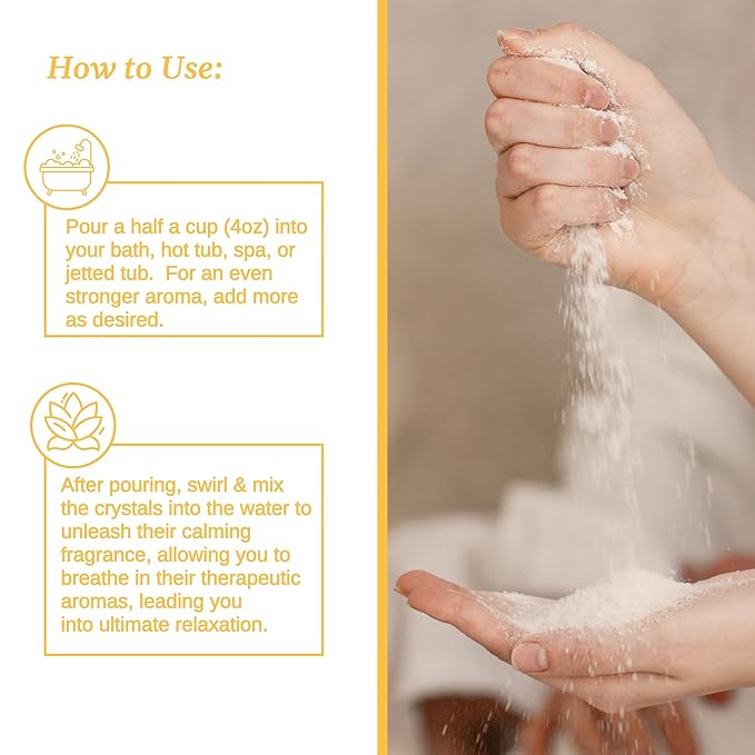 Relax Spa & Bath, Epsom & Dead Sea Salts, Aromatherapy Bath Salts for Hot Tub, Bath, or Spa, Infused with Magnesium, Detox Therapy