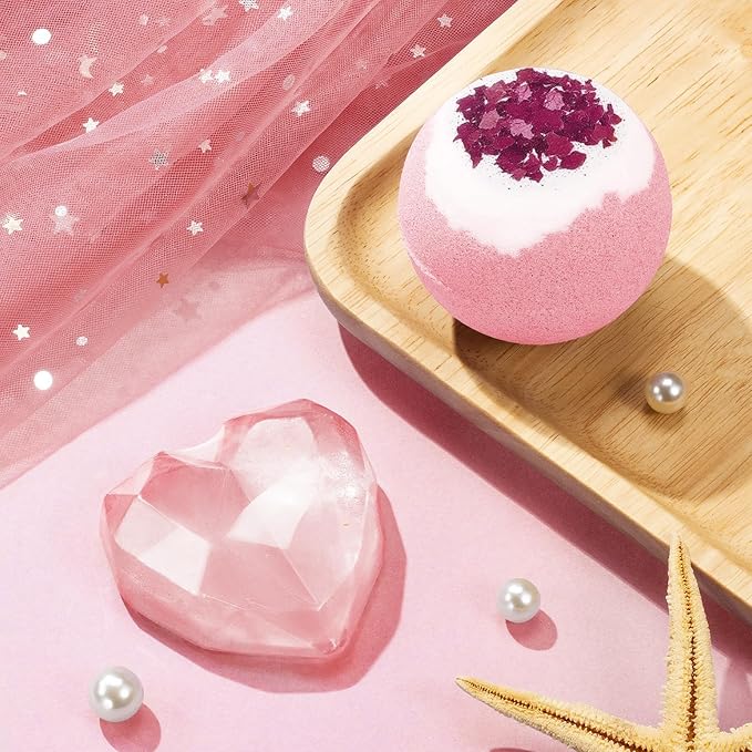 Birthday Gifts for Women Self Care Gifts Get Well Soon Gifts, Rose Relaxing Spa Gifts Basket Care Package w/ Flannel Blanket 40 OZ Tumbler, Christmas Gifts for Mom Wife Grandma Friends Sisters Her