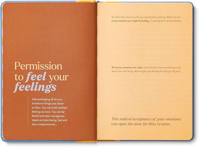 Compendium – Bliss Every Day Guided Journal: A Daily Practice for Harmony and Delight – A 5-Minute a Day Personal Growth Notebook – An Inspiring Daily Journal for Forming New Habits