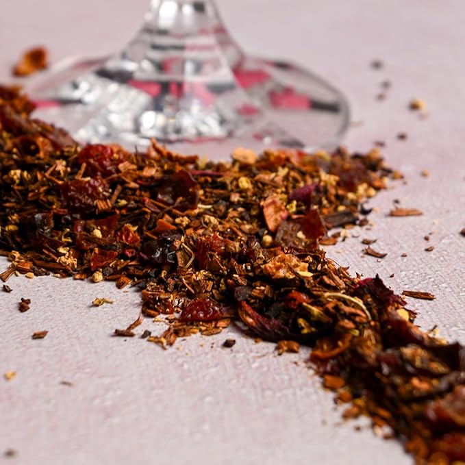 Organic Positively Tea Company, Raspberry Rosé, Herbal Tea Bags, 20 Count