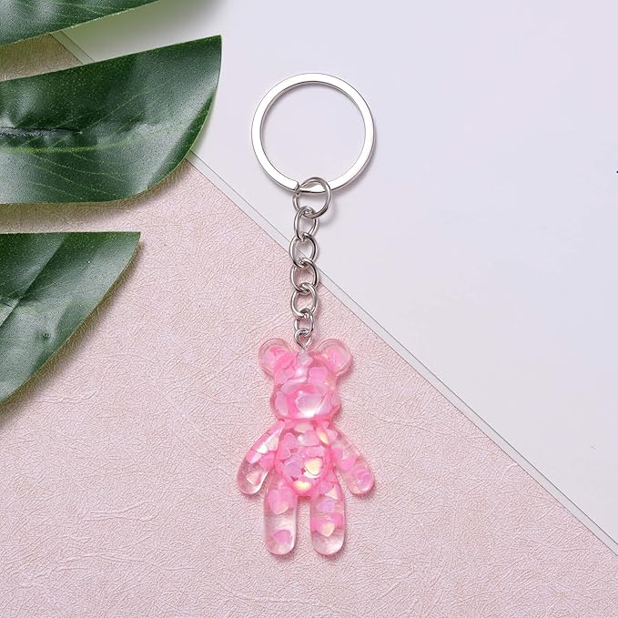 Pocket Bear Hug, Anxiety Relief Gifts for Women Men, Mental Health Positivity Gifts for Anxious Friend, Thinking of You Gift, Comforting Gift for Son Daughter Back to School, Pink