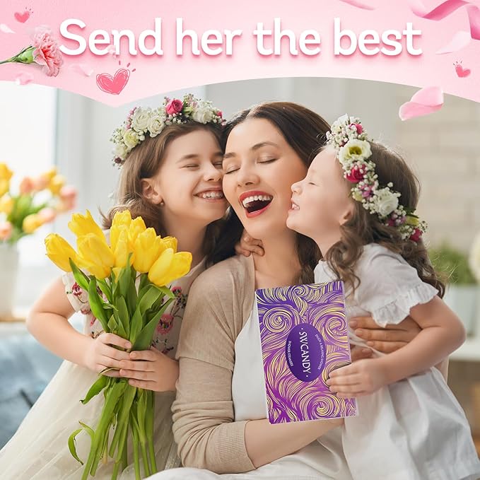 Shower Steamers Aromatherapy Birthday Gifts for Women - SWCANDY 8 Pcs Stocking Stuffers White Elephant Gifts for Adults Mom Men Teen Self Care with Natural Essential Oils Relaxation Home SPA Christmas