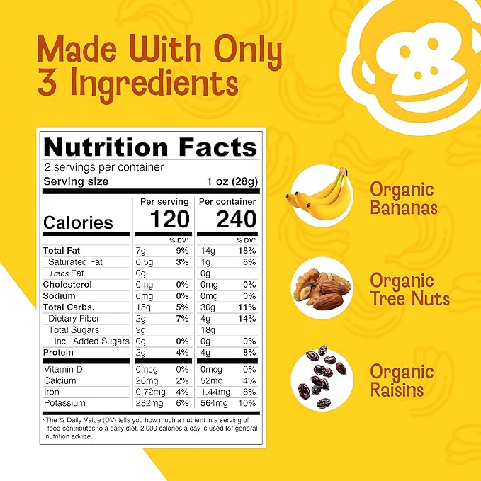 Monkey Brittle Healthy Snacks, Crispy Plant-Based Treats for Kids & Adults, Vegan & Gluten-Free, All-Natural Snack for School, Sports, Camping & On-the-Go (Pack of 3), Combo - Original + Cacao Coconut + Strawberry Banana Crunch