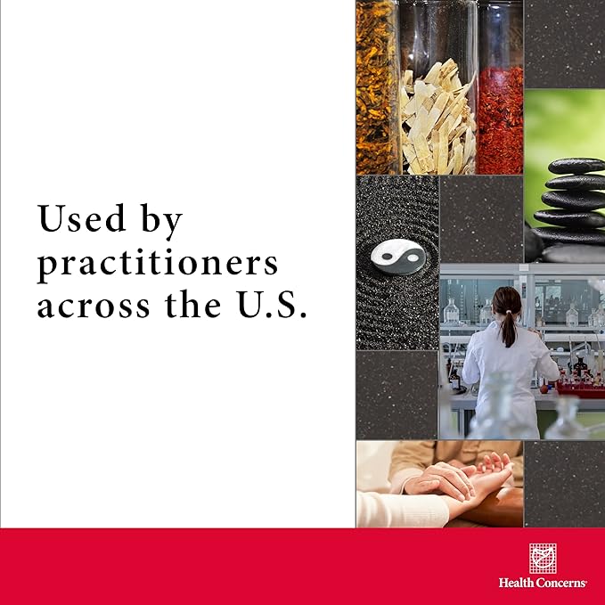 Health Concerns Calm Spirit - Stress Relief Supplement for Men & Women - Herbal Calming Support - Eases Tension & Nervousness - Magnesium, Hawthorn, Chinese Peony & Taurine - 90 Capsules