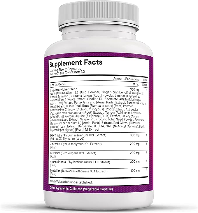 NEW AGE Milk Thistle NAC Chanca Piedra Beet Root Artichoke Dandelion Root Astragalus - Plus TUDCA & Ginger - 60 Count