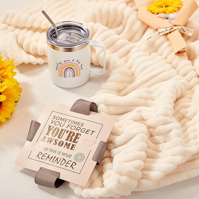 Get Well Gifts for Women After Surgery 10pc Gift Baskets Feel Better Spa Gift Basket Care Package for Mom Her Wife Friend Grandma self care