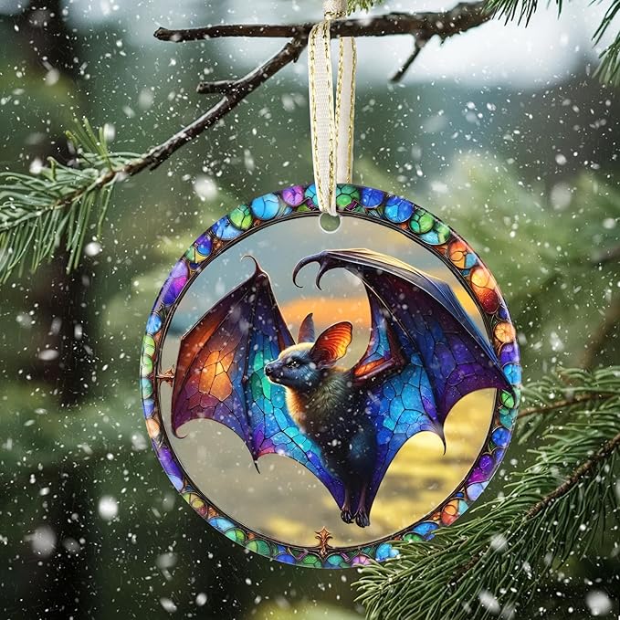 Christmas 2025 Ornaments, Christmas Ornament Gift, Holiday Keepsake, Stocking Stuffers, Gift Ideas - Magic Bat
