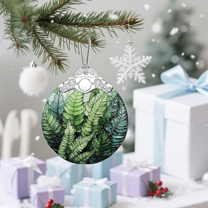 Fern Plant Christmas Ornaments: Christmas Tree Ornaments, Holiday Decor for Plant Lover, Stocking Stuffers, Gift Ideas, Housewarming Gift, Xmas Gifts & Gifts for Plant Lover