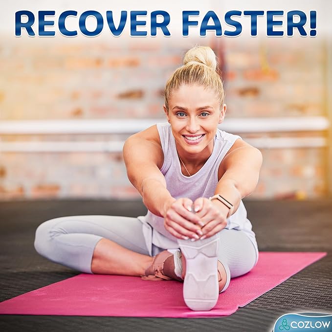 COZLOW Muscle Scraper Tool - Skin Scraping Massage Tool for IASTM Therapy - Deep Tissue Gua Sha for Soft Tissue Mobilization, Fascia & Myofascial Release - Stainless Steel Metal Blade