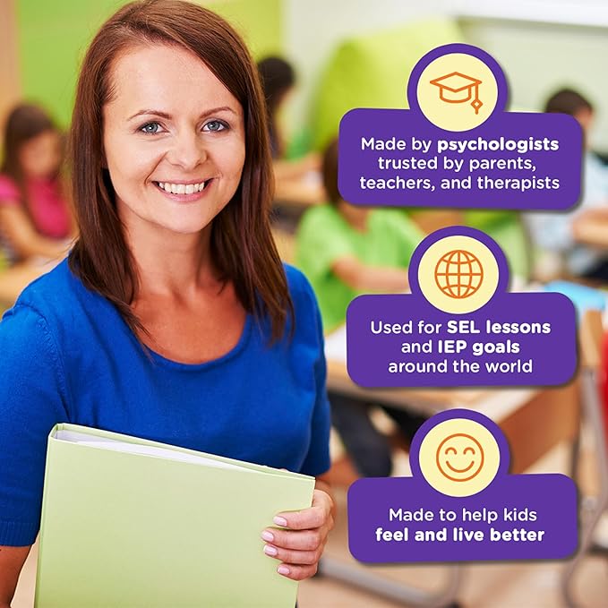 Roll with It | CBT Coping Skills Kit | Anger Management & Stress Relief | Social Emotional Learning Toys | Anxiety Relief | Ages 5-12 | Play Therapy & Calm Down Kit