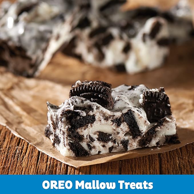 OREO Double Stuf Chocolate Sandwich Cookies, King Size, 10 Snack Packs (8 Cookies Per Pack)