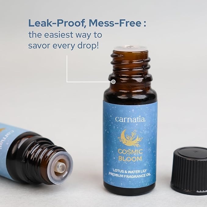 Carnatia Starry Spell Fragrance Oil Set – 6 Magical & Calming Aromatherapy Blends for Stress Relief, Relaxation & Emotional Wellness | Mystical Fragrance Oils for Diffusers, Massage & Meditation