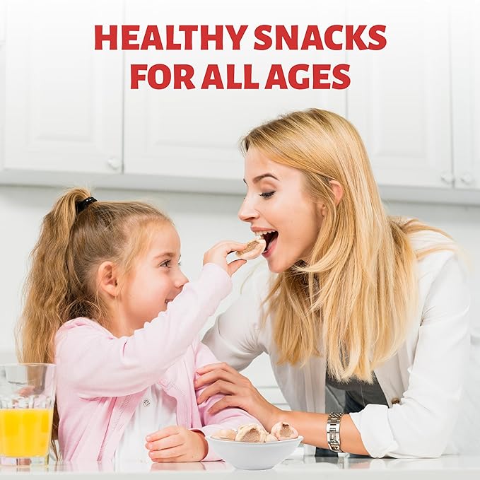 DARLAC FARMS Freeze Dried Rambutan Bites, Pack 1, No Sugar Added, Healthy Fruit Snacks for Kids, Adults & All Ages, Premium Organic Crispy Crunchy Snacks, Tea, Baking, Smoothie, Yogurt, 2 Oz