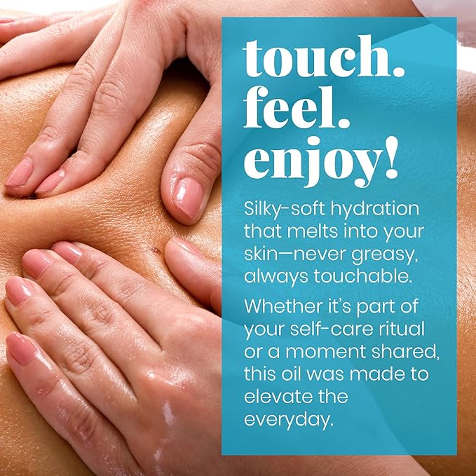 Skinsations - Vanilla Massage Oil for Massage Therapy - 16oz | Body Oil for Relaxation, Sore Muscles & Aromatherapy | Sweet Almond, Coconut, Jojoba & Grapeseed Blend