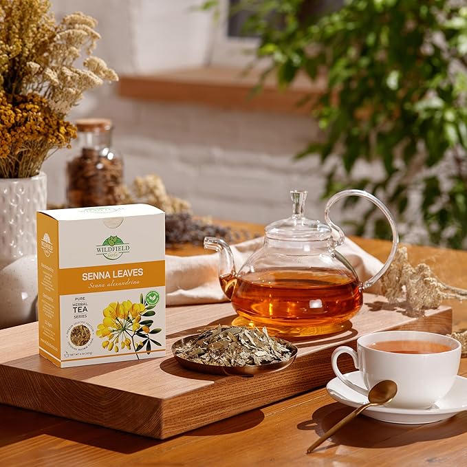 4 oz. Senna Leaf Senna Leaves Tea Bags Herbal Tea (Senna Alexandrina) - 113g Bags Hoja De Sen Hojas De Sen Para Te