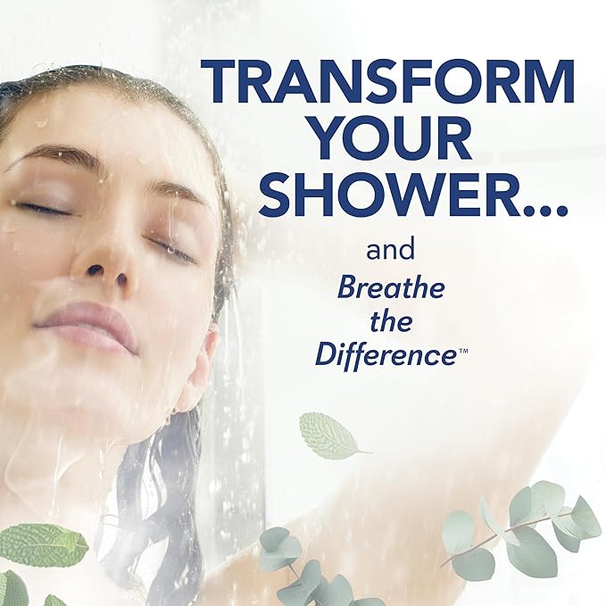 Sinucleanse Vapor Shower Steamers, All Natural Eucalyptus & Mint Aromatherapy, 12 Extra Large Vapor Shower Tablets, Relaxation and Spa Gifts for Women and Men, Made in USA