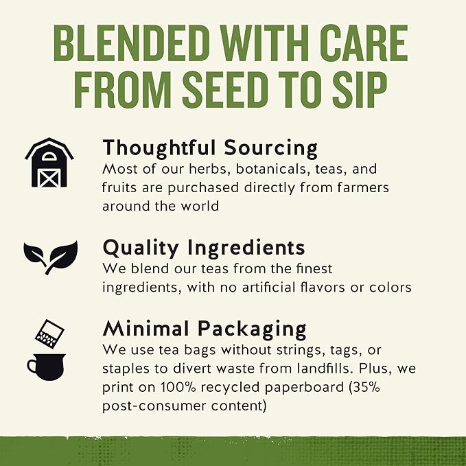 Celestial Seasonings Sleepytime Herbal Tea, Vanilla, Caffeine Free Sleep Tea, 20 Tea Bags Per Box (Pack of 6)