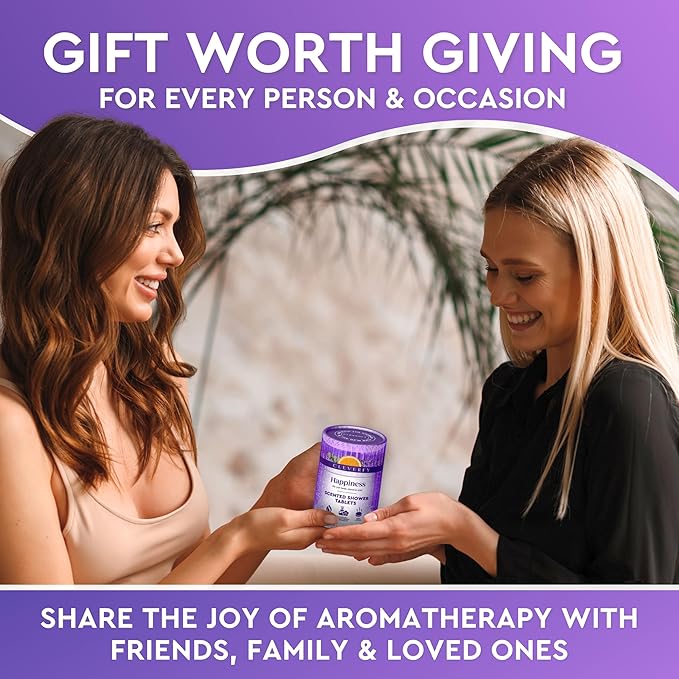 Cleverfy Shower Steamers Aromatherapy – Stocking Stuffers for Women, Teens and Wife – Christmas Gifts for Women and Teen Girls – White Elephant Gifts for Adults – 3 Tablets