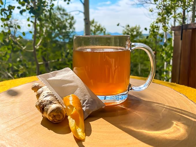 Jade Tea - Organic Liver Detox Tea & Spleen Detox Tea - Organic Dandelion Root, Burdock Root, Ginger Root & Orange Peel - Supports Liver, Gallbladder & and Spleen Health - Fair Trade USA - Made in USA