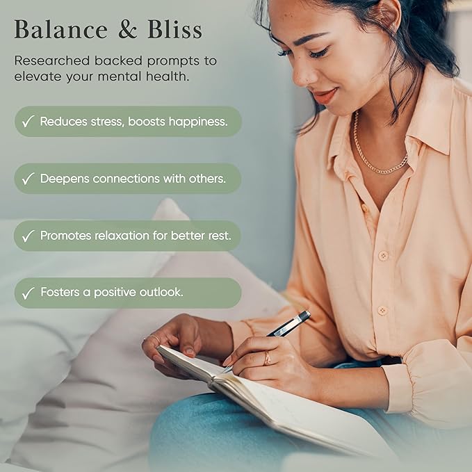 Gratitude Journal For Women & Men - Mental Health, Self Love & Self Care Journal - Morning - 5.8" x 8.3" - Mantra Planner