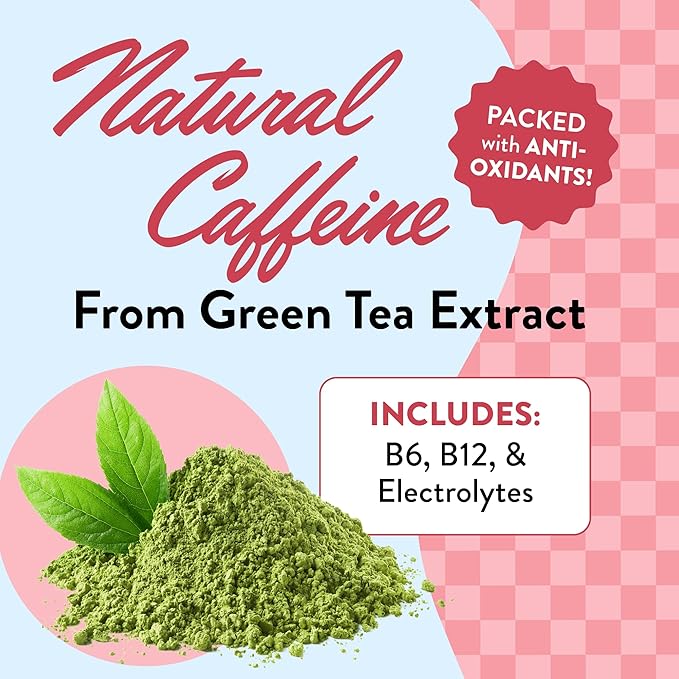 Legendairy Milk She’s Electric – Cola Flavor, Energy Powder Clean Energy Hydration Powder - Sugar Free - Calorie Free - Vitamin B6 & Vitamin B12 - Green Tea Extract - Beverage, Drink Mix