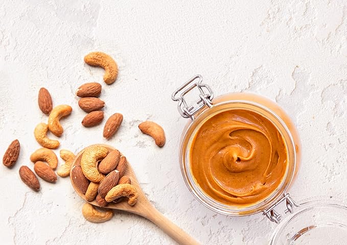 Food to Live Almonds and Cashews Mix, 8 Pounds – Dry Roasted Nuts with Himalayan Salt, Protein Rich Trail Mix, Healthy Vegan Snack, No Oils and Preservatives, Good Source of Fiber. Bulk