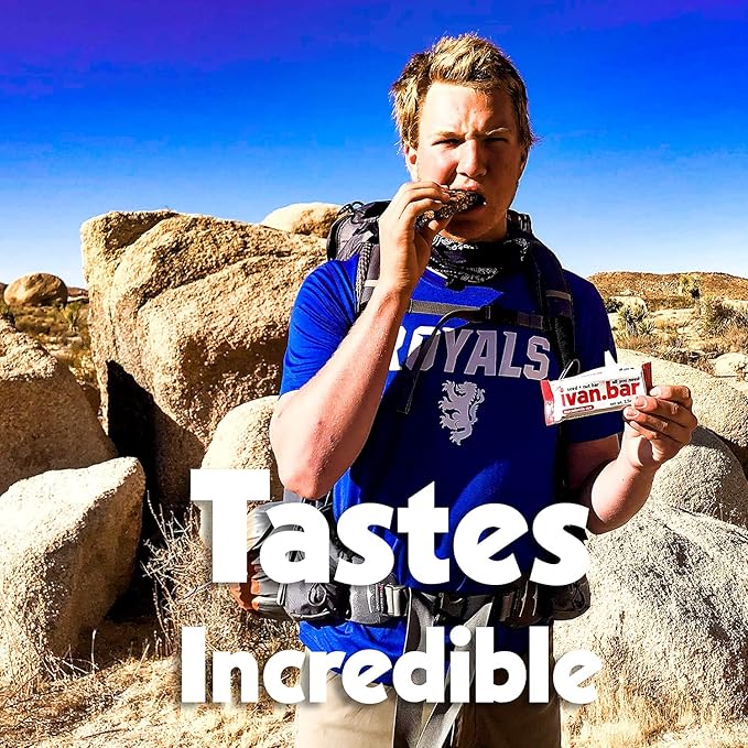 Protein Packed Energy Snack Bar | Provides Healthy Energy | Vegan, All Natural Ingredients | Soy, Dairy & Gluten Free (2.5 Ounce (Pack of 16 Bars), Peanut Butter)