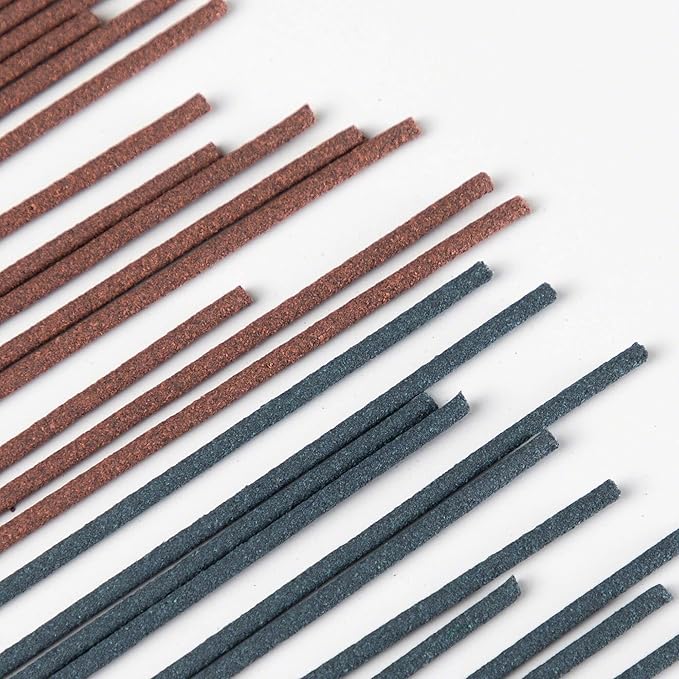 Asayu Japan Low Smoke Incense Sticks - Sakura Set (Sakura-Sandalwood & Sakura-Agarwood), 40gr (Each Scent 20g), for Yoga, Zen Meditation and Relaxation - Smokeless for Less Irritation