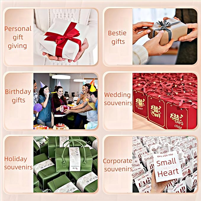 Romantic Aroma Aromatherapy Gift Box Set with Decorative Candles, Shell and Floral Design, White and Purple(5Pack)