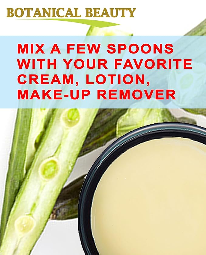 Botanical Beauty MORINGA OIL BUTTER Pure Natural Virgin Unrefined RAW 16 Fl. Oz.- 480 ml for FACE, SKIN, BODY, DAMAGED HAIR, NAILS.