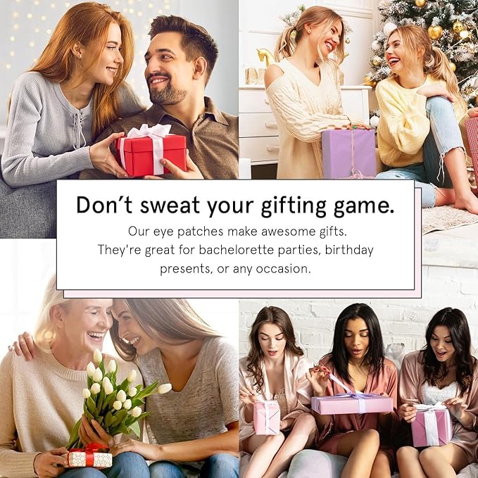 grace & stella Under Eye Patches (12 pairs) Eye Masks for Puffy Eyes and Dark Circles - Stocking Stuffers, Christmas Gifts for Women - Gifts for Birthdays, Bachelorette Party, Bridesmaids, Self Care