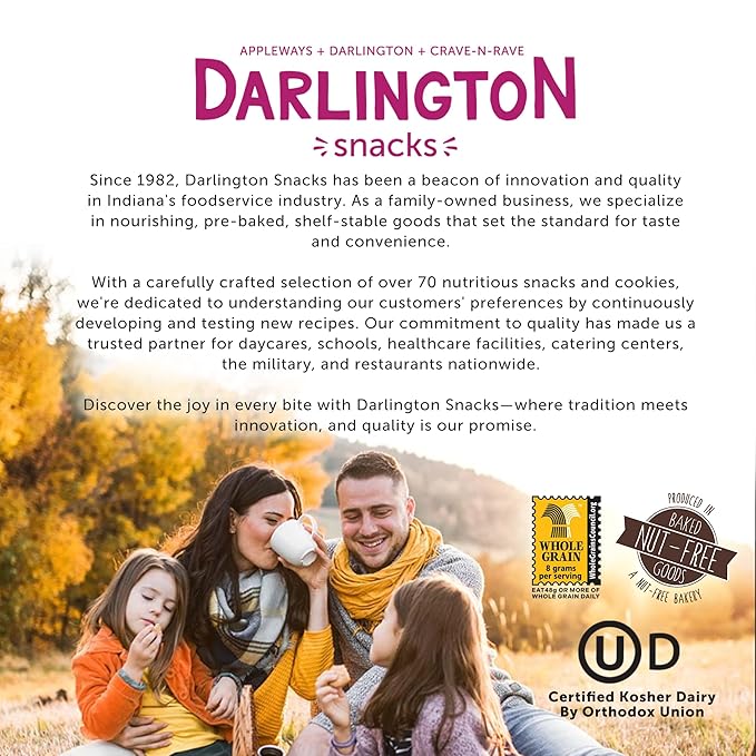 Appleways Sweet Potato Crackers, Bulk Pack of 4 Bags (20 oz Each), All-Natural Whole Grain Crackers, Healthy Snack for Kids & Adults, Kosher Certified Kids Lunch Snacks, Made in USA