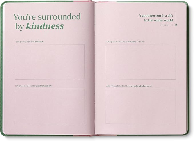 Compendium – Gratitude Every Day Guided Journal: A Daily Practice for Joy and Contentment – A 5-Minute a Day Personal Growth Notebook – An Inspiring Daily Journal for Forming New Habits
