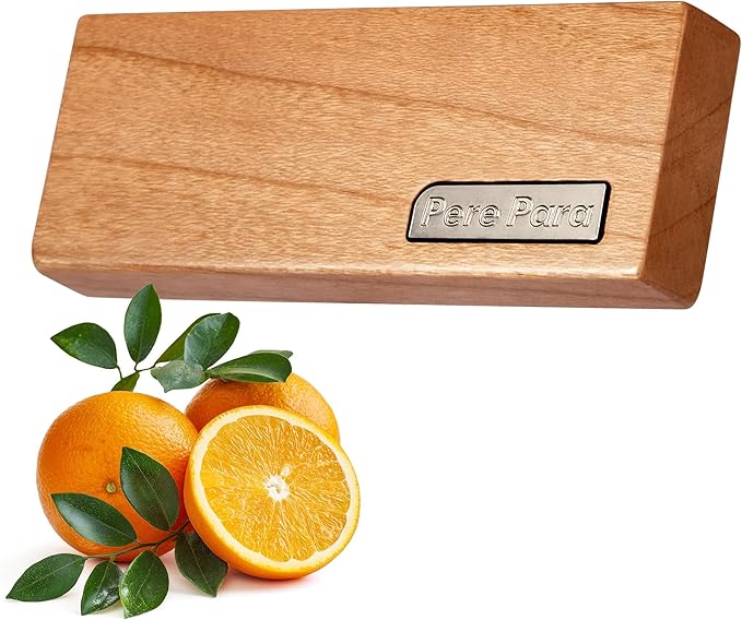 4 Refreshing Scent Bags Wood Car Air Freshener Vent Clip (Burlywood, Summer Night)- Natural Scent Diffuser for Car, Truck & SUV Premium Essential Oil Starter Kit Gift for Men & Women