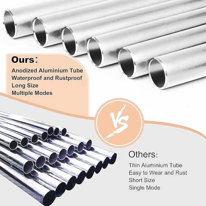 Large Aluminium Wind Chimes 37 Inches to Create a Zen Atmosphere Suitable for Outdoor, Garden, Patio Decoration. Classic Wind Chimes with Wind Catcher Suitable as A Gift for Unisex(Silver)