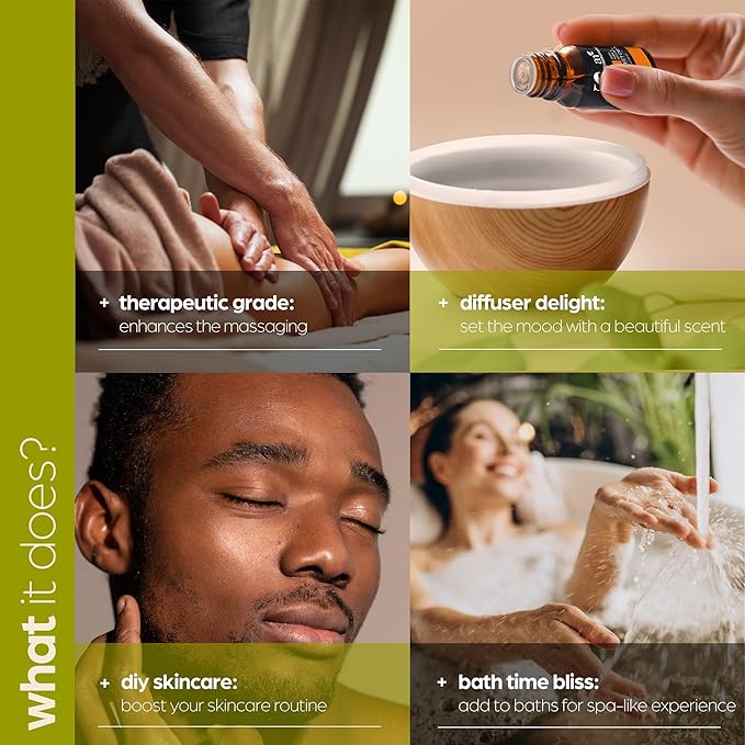 ArtNaturals Aromatherapy Top-6 Essential Oil Set - (6 x 10ml Bottles) - 100% Pure of The Highest Therapeutic Grade - Premium Gift Set – Lavender, Peppermint, Tea Tree, Eucalyptus