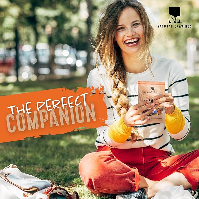 Natural Cravings Trail Mix Snack Dried Fruit Mix & Nuts Mix with Chocolate Chips, Peanuts, Cranberries, Raisins, Walnuts, Tropical Fruits (12 Pack, Nut & Chocolate Mix)