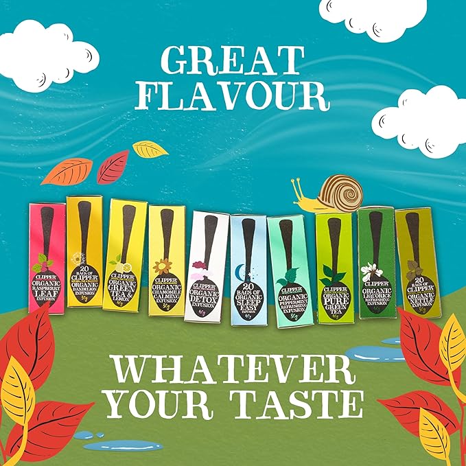 Clipper Tea Organic Fairtrade English Breakfast, Big Ben - USDA Organic, Non-GMO, Fair Trade, Sustainable Caffeinated Tea, 2 Pack, 20 Unbleached Tea Bags