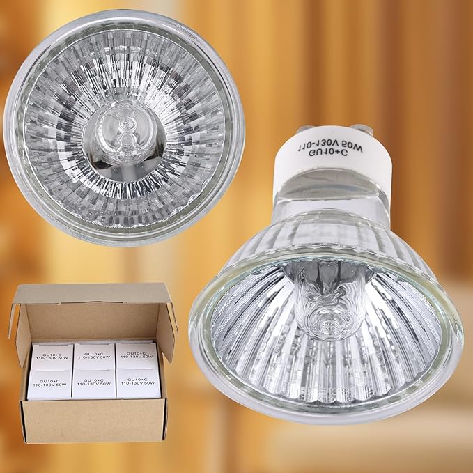 Candle Warmer Light Bulbs Accessories, 50 Watt Wax Warmer Bulbs for Timer Dimmer Adjustable Height Candle Warmer Lamp (6pcs)