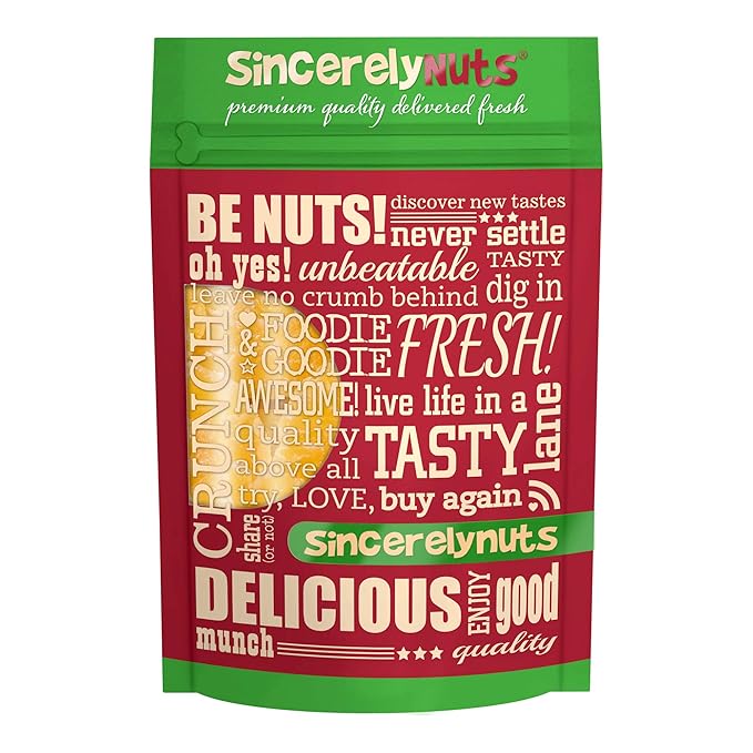 Sincerely Nuts - Dried Pineapple Rings (Sweetened) | One Lb. Bag | Dehydrated Fruit Snack | Kosher, Vegan, Gluten Free | Healthy Gourmet Food | Natural Dry Fruits | Delicious Tropical Taste