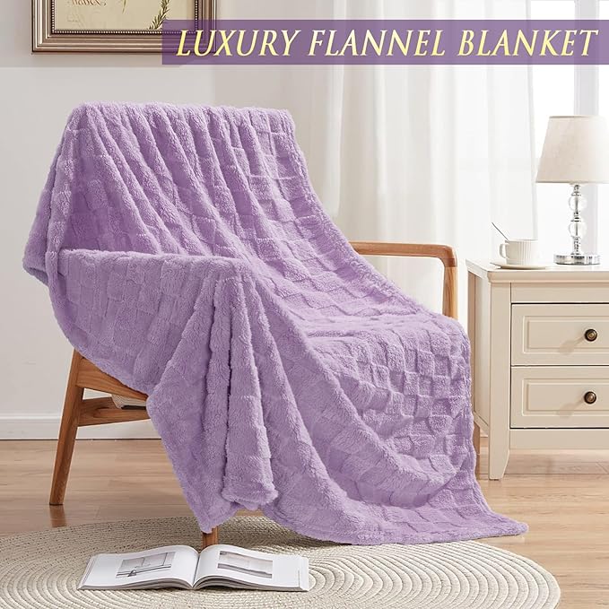 Birthday Gifts for Women, Self Care Gifts Get Well Soon Gifts Basket for Women Lavender Relaxing Spa Gifts Care Package w/ Blanket Unique Mothers Day Gifts for Mom Her Wife Girlfriend Friend Sister