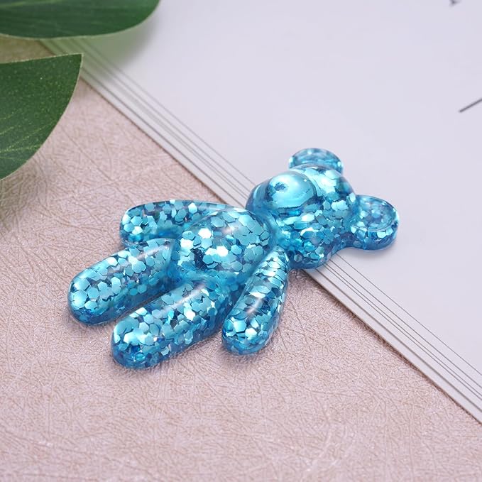 Pocket Bear Hug, Anxiety & Stress Relief Gift, Autism Fidget Toy, Blue