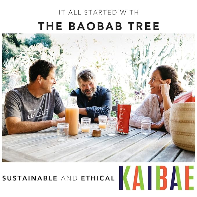 KAIBAE Organic Baobab Wellness Tea | Boosts Immunity and Benefits Digestive Health | Loose Leaf (4 oz.)