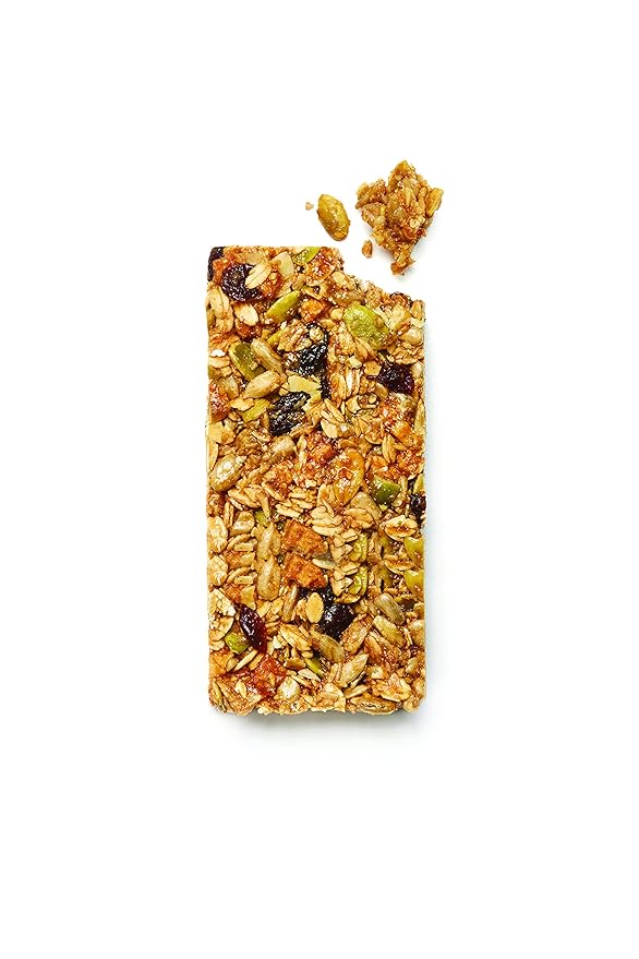 88 Acres Granola Bars | Apple Ginger Crisp | Gluten Free, Nut-Free Oat and Seed Snack Bar | Vegan & Non GMO | 12 Pack